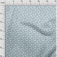 thumbnail image 3 of oneOone Rayon Light Blue Fabric Asian Kawaii Craft Projects Decor Fabric Printed By The Yard 56 Inch Wide, 3 of 4