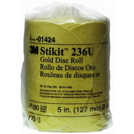 

3M 3M - 01424 - Stikit Gold Disc Roll 5 in P180A