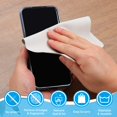 thumbnail image 5 of Uxcell Glasses Cleaning Cloth 13.4" x 9", Microfiber Eyeglasses Polishing Cloth Soft Wipe Screen, Gray, 5 of 7