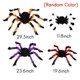 thumbnail image 5 of Decoraciones al aire libre 143 pulgadas Spider Web y 4 pack color araña gigante Afortunado Sencillez, 5 of 5