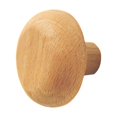 thumbnail image 1 of Perchero de madera montado en la pared, perilla para cajón de tocador, percha decorativa para bolsos, percha para abrigos, percha para toallas de redondo, 1 of 9