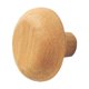 thumbnail image 1 of Percha de madera para armario con gancho de madera para montar en la pared, percha decorativa rústica, percha de madera para sala de estar, hogar, redondo, 1 of 9