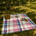 thumbnail image 7 of Soft Pink And Sage Plaid With Navy, Cozy Flannel Blanket with Soft Traditional Plaid Print, Housewarming Gift for Soft Plaid Enthusiasts, Home Decor for Bedroom and Living Room, 7 of 7