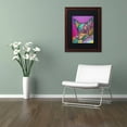 thumbnail image 3 of Trademark Fine Art "Zena-004" Canvas Art by Dean Russo, Black Matte, Wood Frame, 3 of 4