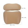 thumbnail image 2 of Milisten  Ice Silk Cushion Lumbar Support Decor Booster Seat Baby Travel Beige, 2 of 8