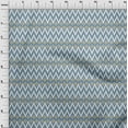 thumbnail image 3 of oneOone Tissu en Viscose Chiffon Imprimé Chevron Ikat BTY 42 Pouces de Large, 3 of 4