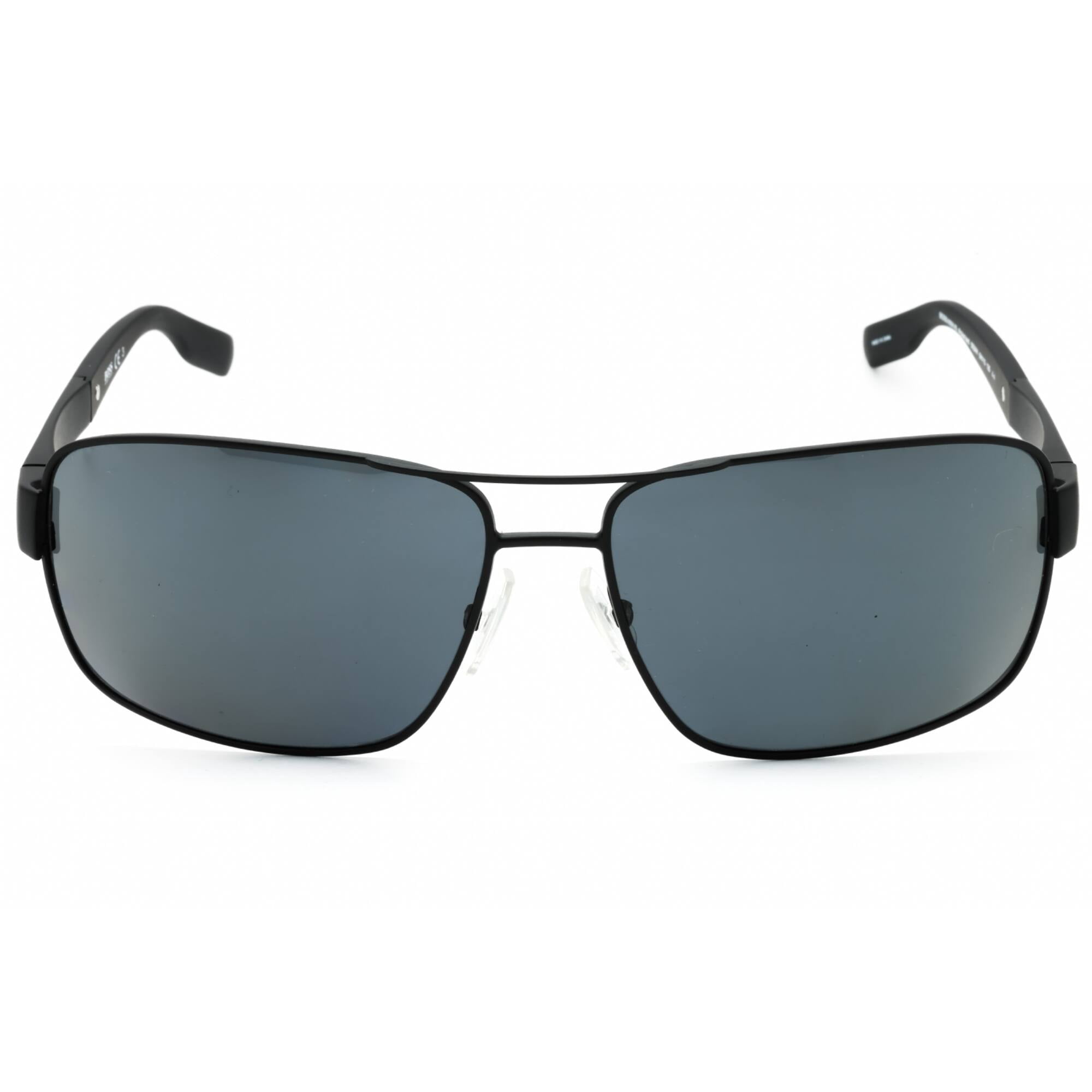 Hugo Polarized Stainless Steel Sunglasses HUGO - Grey-acetate sunglasses with silver-tone core wire  main image 2