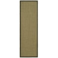 thumbnail image 3 of Safavieh Natural Fiber Collection NF443C Border Sisal Runner, 2'6" x 16' , Green, 3 of 4