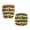 Striped Christmas Tree Pattern, variant on CHAQLIN Office Chair Slipcover Christmas Patterns with Stretch Stretchy Rotating Chair Protectors for Armchair, 2 Pcs Office Chair Slipcovers