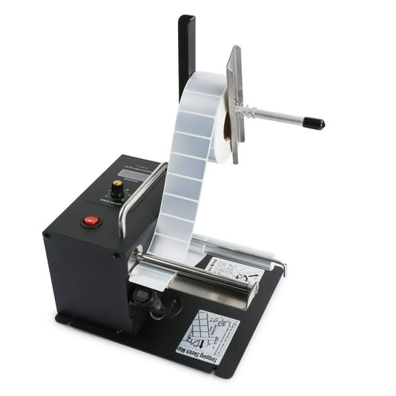 U.S. Solid Automatic Label Dispenser W/Counter Speed Adjustable Label Dispensing Machine Width 10-115MM Length 8-130MM Translucent and Opaque Labels