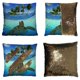 thumbnail image 1 of ABPHQTO Tortuga marina submarina Reversible sirena funda de almohada de lentejuelas decoración del hogar funda de cojín 50x50 cm ABPHQTO FishPillow-QQ-62-20x20, 1 of 2