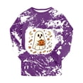 thumbnail image 6 of mgoYE Halloween Pjs Kids Halloween Outfit for Boys Girls Pumpkin Sleepwear Kids Halloween Clothes, 6 of 8