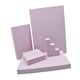 thumbnail image 3 of Juego de 5 piezas de accesorios de fotografía con formas geométricas de espuma dura, cubo geométrico de espuma rosa claro, 3 of 9