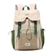 thumbnail image 3 of Mochila escolar versátil e informal para excursiones, actividades al aire libre y acampada. Verde, 3 of 8