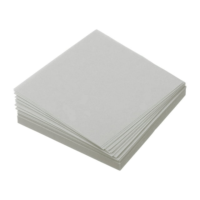 Uxcell Origami Paper Double Sided for Art Craft Project Beginner 100 Sheets Light Gray 2.5x2.5 inch