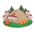 thumbnail image 1 of Decoración para árbol de Navidad, carpa colgante, muñeco de nieve, árbol de Navidad, bricolaje, decoración de árbol genealógico, colgante de Navidad (2 piezas, colores mezclados), 1 of 5
