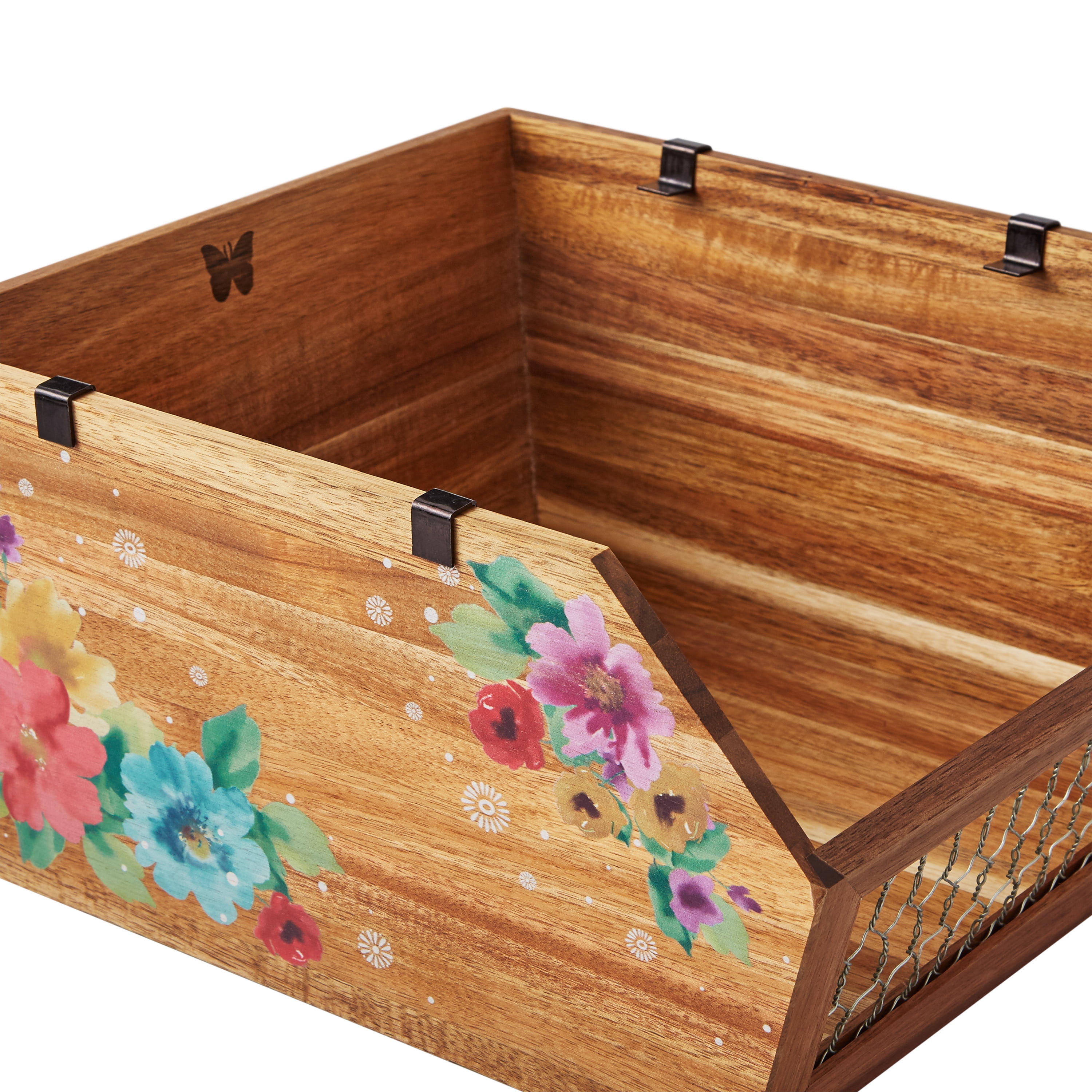 Gibson Overseas, Inc. The Pioneer Woman Vintage Floral 70oz Square Storage  Container Reviews 2023