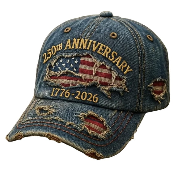 TOWED22 United States 250th Anniversary Baseball Hat,1776-2026 Patriotic Embroidered Adjustable Cap for Men & Women OTHER