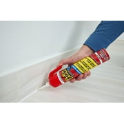 Flex Caulk Clear Silicone Sealant, 6.6 oz, Adjustable Trigger Flow Nozzle, Waterproof All-Purpose Indoor & Outdoor Use