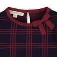 thumbnail image 2 of Hope & Henry Girls' Long Sleeve Bow Detail Sweater Dress, 2 of 4