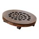 thumbnail image 5 of Soporte de madera para plantas con ruedas, bandeja para macetas con ruedas, carrito para macetas Estilo C de 21 cm, 5 of 8