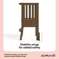 thumbnail image 6 of Storkcraft Toddler Montessori Foldable Step Stool, Hazelnut, 6 of 16