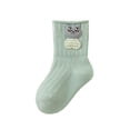 thumbnail image 2 of Viluyesy Newborn Baby Boys Mid Calf Socks Kids Non Slip Socks Winter Warm Socks for Dialy Wear Green Size M, 2 of 6