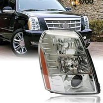 EPOTOOR Headlight Replacement for Cadillac Escalade 2007-2014 Headlights Right Side GM2503291 25897649