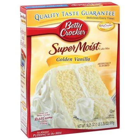 Betty Crocker Vanilla Cake Mix Review Betty Crocker Vanilla Cake Mix Review