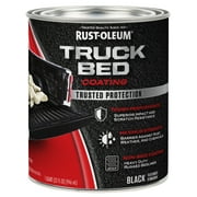 Black, Rust-Oleum Automotive Truck Bed Coating-342668, Quart