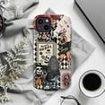 thumbnail image 6 of Retro Western Rebel Collage iPhone Case, Cowgirl, Skull, Beer & Matchbox Pin-Up Art – Sassy Vintage Tattoo Aesthetic Phone Cover for iPhone 16 15 14 13 12 11 Pro Max Plus Mini, 6 of 6