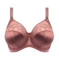 thumbnail image 3 of Elomi Cate Embroidered Full Cup Banded Underwire Bra (4030),42F,Rosewood, 3 of 4