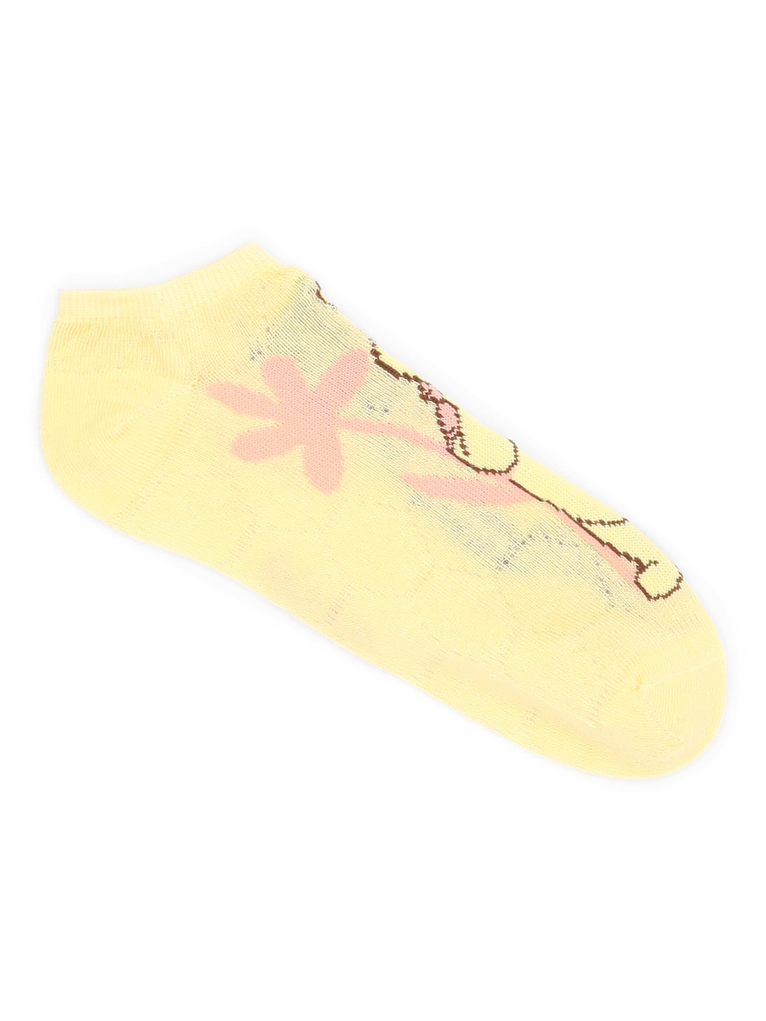 Disney Women's Winnie the Pooh No-Show Socks, 3-Pack
