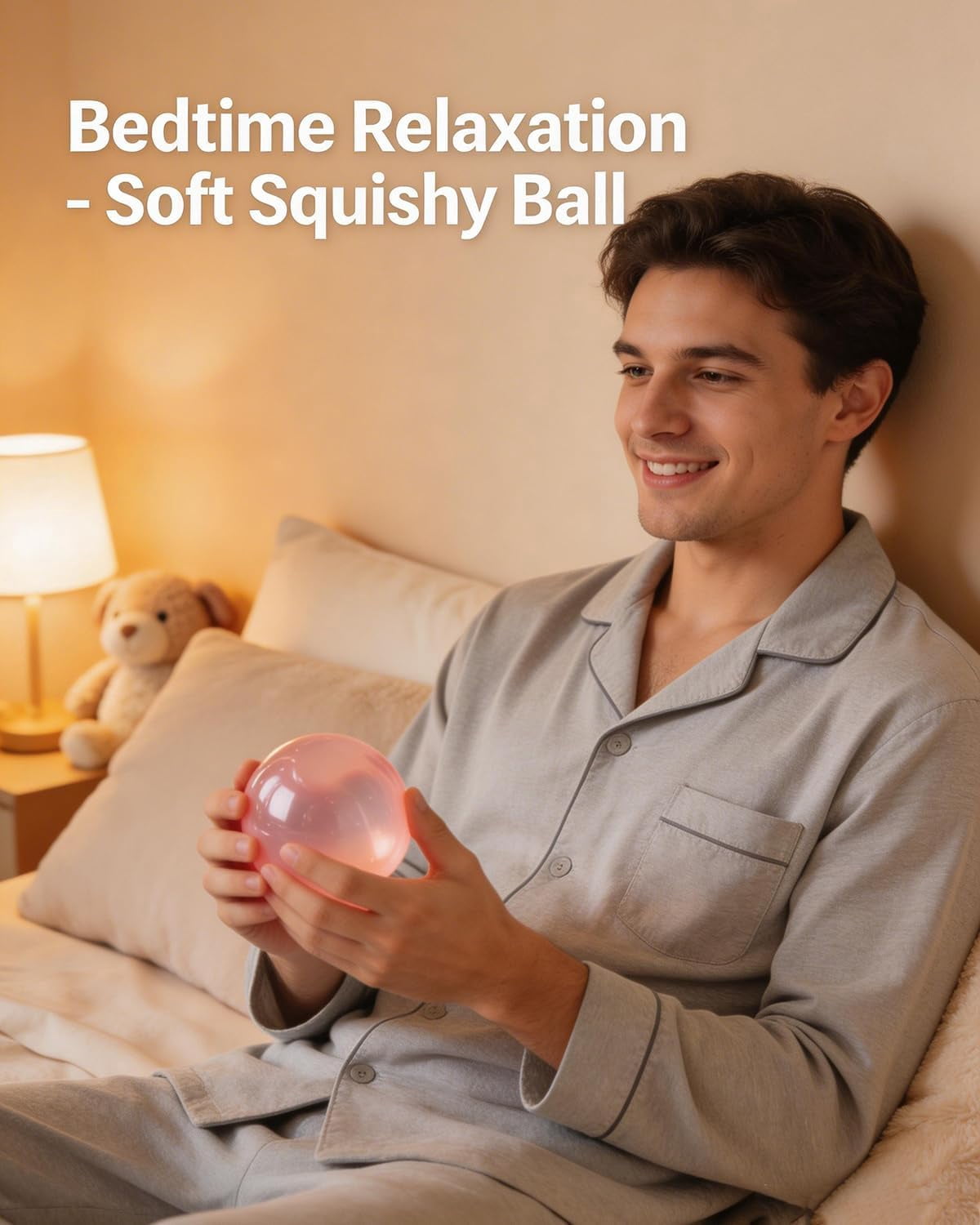 Coconut Oil Squishy - 2026 New Coconut Oil Stress Ball, Slow Rising Squishy, Portable Odorless, Non-Sticky, Easy to Clean, Improving Focus, Or Easing Tension During Study, Work, Or Relaxation