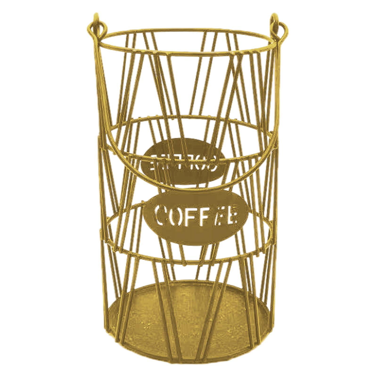 Multipurpose Coffee Pod Storage Holders for Counter 30 Pod Baskets