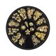 thumbnail image 1 of Nail Art Decals 3d Metal Frame For Shell Sea Starfish Studs On Nails Diy Charm, 1 of 5