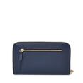 thumbnail image 3 of Fossil Emma RFID Blue Leather Smartphone Wristlet, 3 of 3