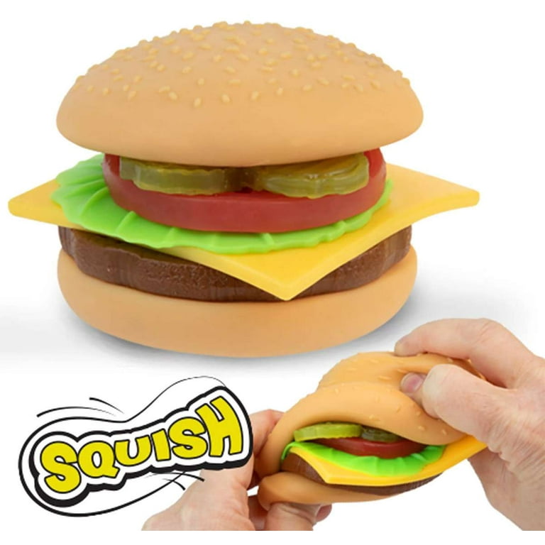 Stretchee Foodz Secret Menu Breakfast Sandwich Squeeze Toy