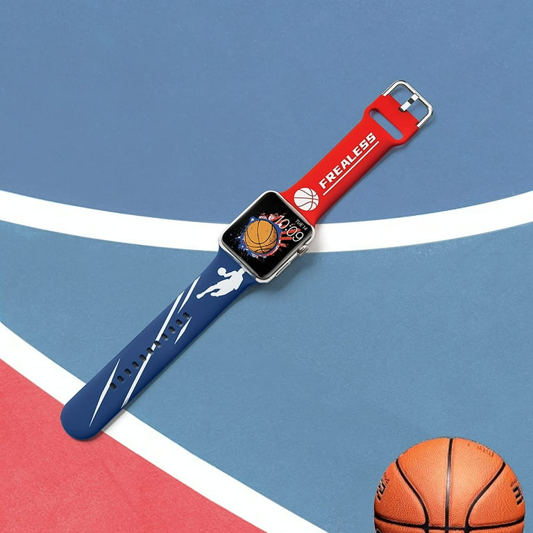 2023 NBA Basketball Silicone Sports Strap For Apple Watch band