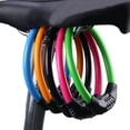 thumbnail image 2 of Naierhg 4 Digital Combination Password Cycling Security Bicycle Bike Cable Chain Lock, 2 of 8