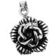 thumbnail image 5 of Collar de cineraria cineraria cineraria de cenizas de cenizas de cremación conmemorativa de material acero inoxidable colgante de cadena de rosas joyería de para mujeres y muj Yuyangstore Colgante de flor conmemorativa, 5 of 6