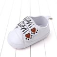 thumbnail image 2 of Ketyyh-chn99 Baby Girls Boys Booties Kids Shoes Baby Boots for Infant Toddler Boys Girls Ankle Warm Plush Lining House Slippers Little Kids Winter Shoes for Indoor Outdoor Walking White,4, 2 of 5