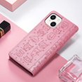 thumbnail image 3 of Funda Cartera FOXDOCK para iPhone 14 Plus , Flip PU con Relieve de Gatos y Perros, Tarjetero y Soporte, 3 of 6