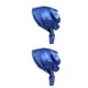 thumbnail image 4 of Sonducket Gorro estampado para mujer Streamer Bow Hat Head Cover Headwrap Turbantes Satin Head Bufanda Sleeping Cap Hair Wraps para mujeres Sleeping Azul real 2piezas Sonducket CBP199058, 4 of 5
