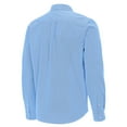 thumbnail image 3 of Men's Antigua Powder Blue Texas Rangers Porter Woven Long Sleeve Button-Down Shirt, 3 of 3