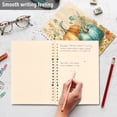 thumbnail image 5 of Wirebound Notebook Hardcover Spiral Notebooks Whimsical Watercolor Pumpkins, 60 Pages, 80 GSM, 5.7 x 8.3in, 5 of 7
