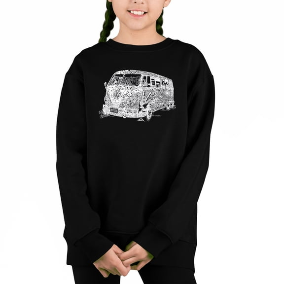 The 70'S - Girl's Word Art Crewneck Sweatshirt