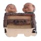 thumbnail image 5 of Figuras de pareja de ancianos Cola Resina Aniversario creativo, 5 of 8