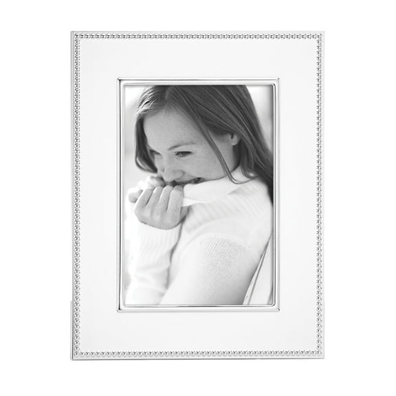 Lenox Reed And Barton Lyndon Silverplate Photo Frame, 5" X 7", Metallic