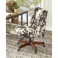 thumbnail image 3 of Chaise de bureau Monroe imprimée vache à lait, 3 of 3